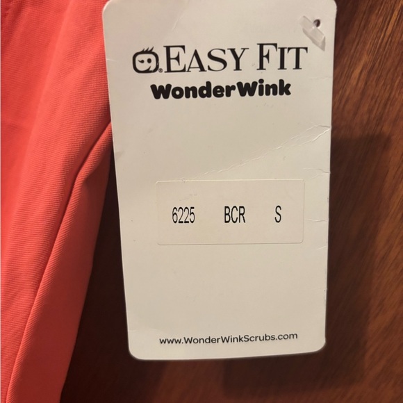 WonderWink Scrub Top Shirt Size Small EasyFit Stretch Nurse Dental Medical - Picture 2 of 3